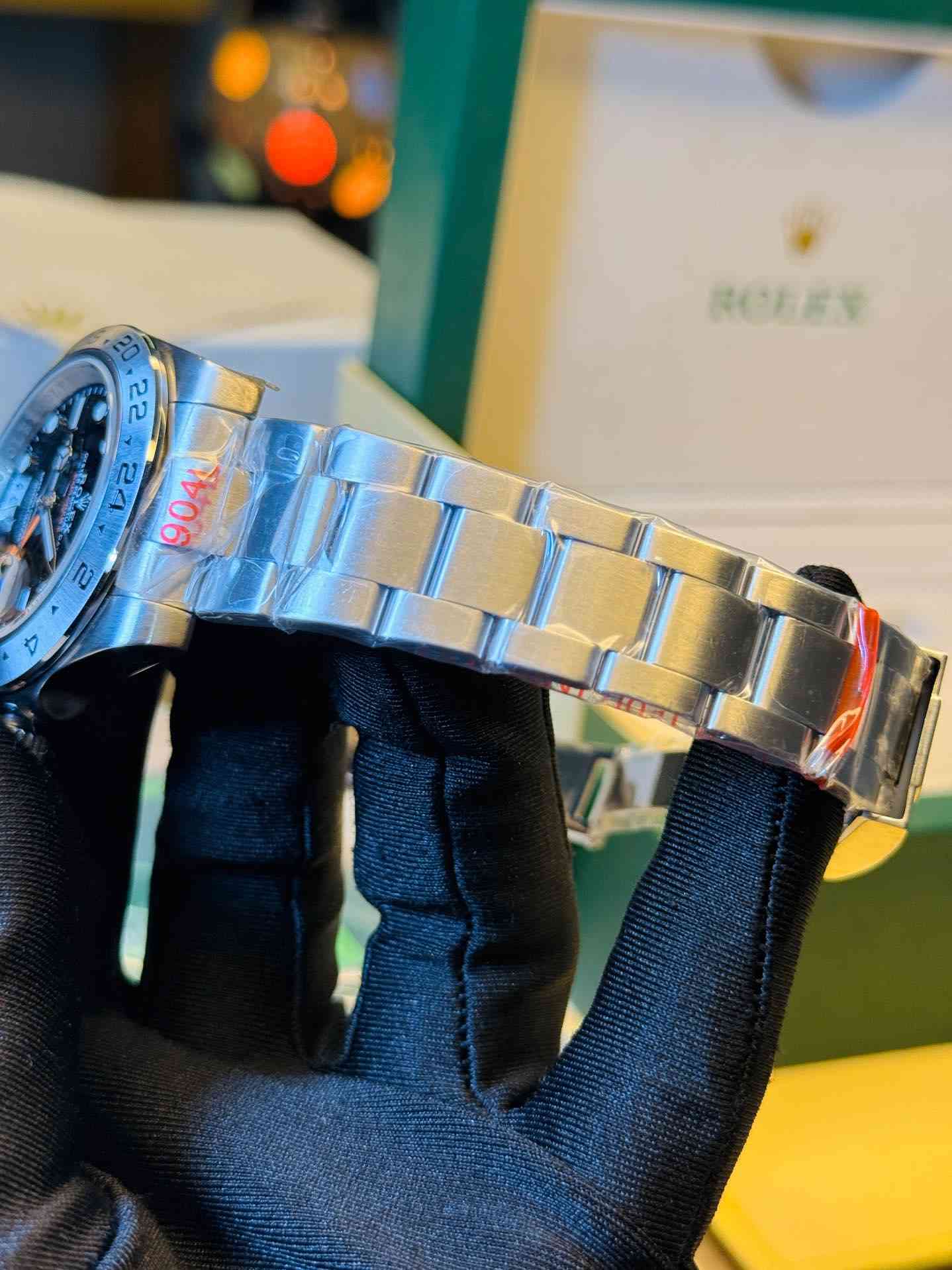 ROLEX EXPLORER BLACK DIAL 42MM GMT